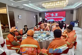 情暖冬至，祥云酒店爱心水饺关爱一线环卫工人图片