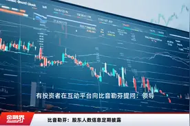 比音勒芬：股东人数信息定期披露视频封面