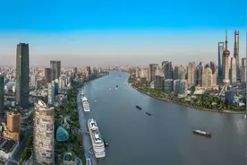 北外滩的邮轮风光，美不胜收！图片