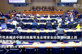 中方代表阐述中国在核裁军及全球安全治理等问题上的立场和政策主张图片