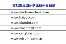 首批重点国际供应链平台公布，共6家图片