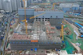 封顶！天府新区人民医院新院区最新进展图片