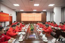 胜利油田电力分公司召开2023年度QHSE体系管理评审会暨季度安全生产（QHSE）委员会全委会图片