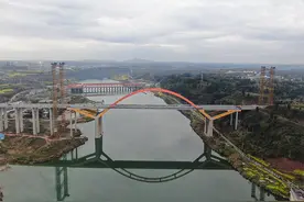 潼南东升大桥建成通车图片