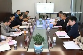 巢湖学院党委书记周峰一行赴寿蜀现代产业园和中科院合肥物质科学研究院走访校友图片