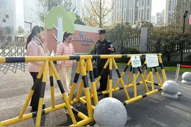 合肥市直属机关幼儿园鹤琴分园法治副校长进校园开展安全检查及指导工作图片