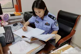特别策划｜从“笔杆子”到“猎狐者”：女民警王丹丹的蜕变与坚守图片