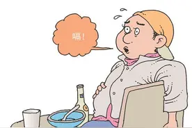 打嗝停不下来 可能是生病了图片