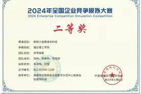 烟台理工学院在2024年全国企业竞争模拟大赛中获佳绩图片