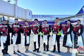 拉萨至新加坡国际航线正式开通图片