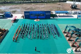 总投资41.4亿元！河口区33个重点项目集中开工图片