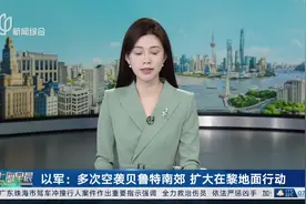以军：多次空袭贝鲁特南郊 扩大在黎地面行动视频封面