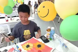 心向阳光，看看孩子们画笔下的“向日葵”长什么样？图片