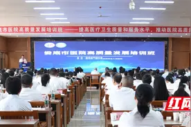 娄底市医院高质量发展培训班在双峰县人民医院举行图片