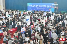 湖南工学院举办2025届毕业生秋季大型供需见面会 现场签约406人次图片