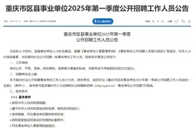 重庆市事业单位公招即将开始，沙坪坝共225个岗位，招募259人→图片
