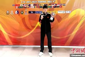 国家女子藤球队队员陈欣佳：为亚运全力以赴图片