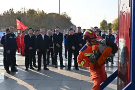 胜利油田举办“119”消防宣传月集中宣传活动图片