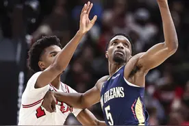 （体育）篮球——NBA常规赛：公牛胜鹈鹕图片