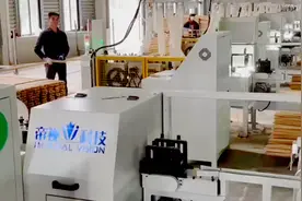 【先声】1台设备释放了4名人工 智能竹条精选机成了市场的“香饽饽”图片