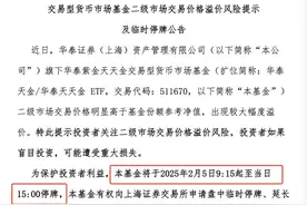 风险太大，基金公司紧急全天停牌！这些货币ETF正处风险临界点上图片