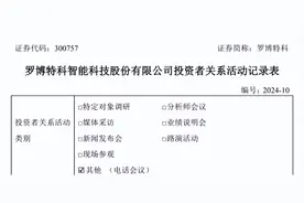罗博特科接待多家机构调研，披露重组项目中止等情况图片