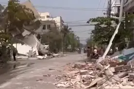 中国决定向缅甸提供1亿元救灾援助！缅甸强震已致超千人死亡，国际机构：灾情令人担忧！敏昂莱呼吁国际救援图片