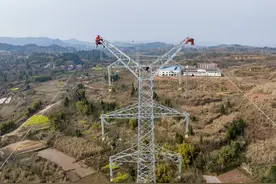 做足迎峰度夏“功课”  四川南充又一220千伏输电线路工程投产图片