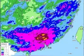 雨太多了！4月以来广东超三分之二时间都在下雨图片