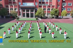 枣庄市中兴小学八极拳进校园 传统文化浸润下的青春力量图片