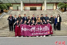 日本高松市高中生访华团一行访问南昌 “沉浸式”感受中华文化魅力图片