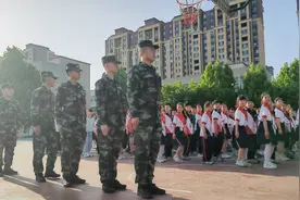 心系国防 强国有我 全市国防教育进校园活动走进上蔡县图片