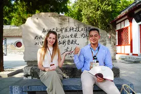 何以中国 行走河南丨在豫留学生代表走进医圣故里 体验中医药文化图片