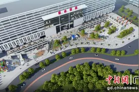佛山西站枢纽地下空间开发项目土建工程完工图片