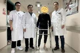 男子20年无法迈步走路！绝望之际，福建医生1招让他正常行走→图片