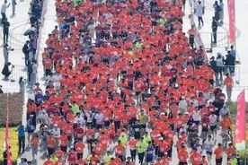 2024江苏省大学生马拉松联赛东南大学站火热开跑图片