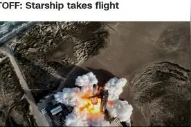 美“星舰”第八次试飞后不久，飞船与地面团队失联图片