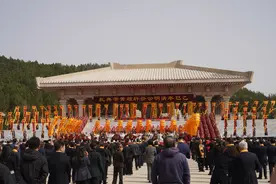 乙巳（2025）年清明公祭轩辕黄帝典礼在陕西黄陵举行图片