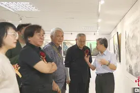 两岸名家绘炎帝故里 “江山如此多娇”展台北开幕图片
