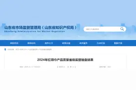 山东省市场监管局发布2024年红领巾产品质量省级监督抽查结果图片