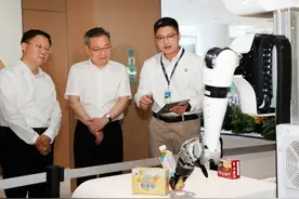 梁言顺在合肥市调研人工智能产业发展情况并主持召开座谈会 推进科技创新和产业创新深度融合 加快打造人工智能产业创新发展高地图片