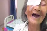 独自看病的老人遇见善良的女孩图片