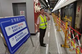 11号线康恒路站总体演练情况良好，为开通运营做好准备图片