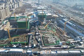 中建八局二公司：元旦在岗，坚守迎新图片