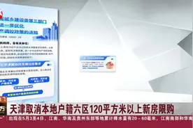 天津取消本地户籍六区120平方米以上新房限购 京冀居民在津购房享当地政策视频封面