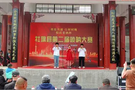 河南社旗：唢呐迎春 文化惠民图片