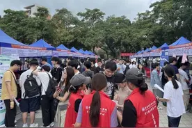 2025年广州市春季招聘会在广州城市理工学院举行图片