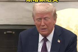 特朗普问斯塔默：你们能独自对抗俄罗斯吗？斯塔默尬笑图片