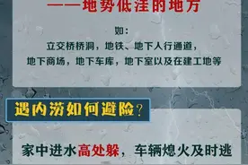 转存！暴雨天如何做好自我防护图片