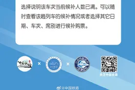 为什么有的车次“候补”是灰色无法选择？图片